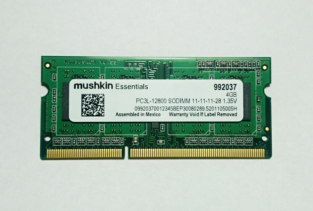 Mushkin-Essentials-4GB-PC3L-12800-DDR3L-RAM-Version-8-chips